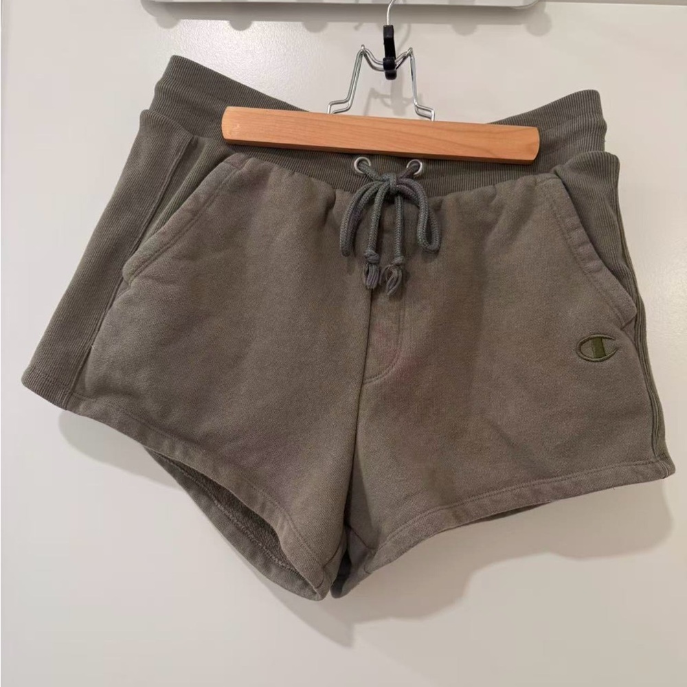 Champion Women's Athletic Shorts in Olive